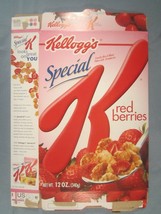 2002 MT Cereal Box KELLOGG&#39;S Special K RED BERRIES [Y155B3a] - $11.52