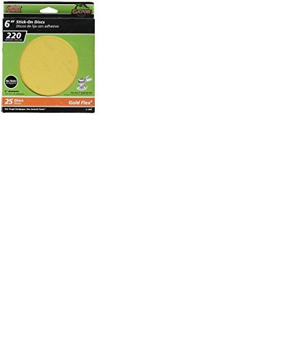 ALI Industries 3241 GLD Stickon Disc 220# 6In - $13.74