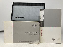 2008 Nissan Altima Owners Manual Handbook Set with Case OEM L02B51006 - £11.60 GBP