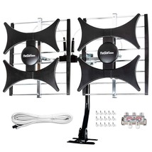 Newest 2021 Five Star Multi-Directional 4V HDTV Antenna - up to 200 Mile... - $167.99