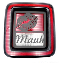 Sexy lips tail light covers / Mauh / fits 2018-23 Jeep Wrangler JL (blk color) - $23.23