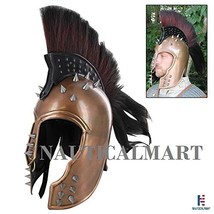 Punk Trojan Helmet Medieval Gladiator War Battle Helmet - LARP, Reenactment - $197.01