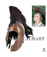 Punk Trojan Helmet Medieval Gladiator War Battle Helmet - LARP, Reenactment - $197.01