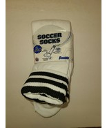 Franklin Soccer Socks with Stripes, Fold Over Cuff, Air Cooled Design SI... - €14,51 EUR