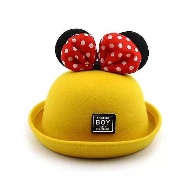 Minnie Mouse Girls&#39; Bucket Hat (yellow) - $14.00