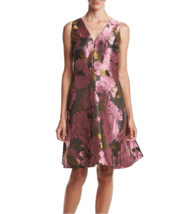 NEW RONNI NICOLE BLACK PINK FLORAL  FIT AND FLARE DRESS SIZE 16 $102 - $64.99