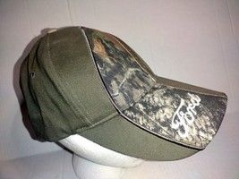 Ford Camo Hat Cap Fitted Paramount Outdoors Cotton Blend - $11.40
