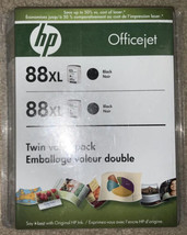 HP 88XL Black Ink Cartridges Combo 2-Pack SEALED - $9.49