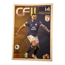 Cardiff City V Watford Fußball Programm 14/1/2025. Championship Spiel - £4.63 GBP