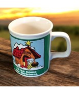 Rare Vintage 1989 Grimm Grimmy I’ll Be Home For Christmas Mug Mgm-UA Enesco - $376.79 MXN