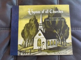 Hymns Of All Churches Choir Record Shellac 2 X 10 General Mills Rca Double Side - £11.38 GBP