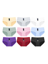 Women&#39;s 12 Pack Classic Lace Trim Detailing Polyblend Bikini Briefs Set - $29.95