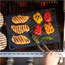 Lodge Grill Griddle Black Cast Iron Pre-Seasoned Reversible Oven Safe - $59.99