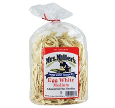 Mrs. Miller&#39;s Old Fashioned Egg White Medium Noodles, 3- 16 oz. Bags - £21.68 GBP