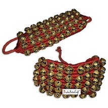 Prisha India Craft  Kathak (5) Five Line Big Bells (16 No. Ghungroo) Good Qualit - $54.55