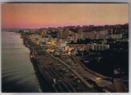 Spain Postcard Costa Del Sol Torremolinos Nocturnal Partial View - £2.32 GBP