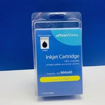 Inkjet cartridge Dell M4640 compatible black ink office works sealed 2 - $7.87