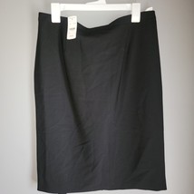 Skirt 346 Brooks Brothers Size 12 Black NWT - £55.38 GBP