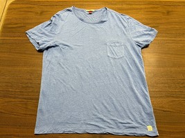 Marine Layer Men’s Paper Thin Blue Pocket T-Shirt - Medium/Large - $19.99