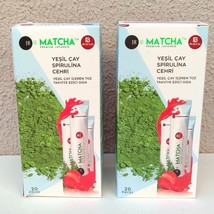 Set of 2 BOX Matcha Premium Detox Antioxidant Burner Japanese Natural Green Tea - $27.98