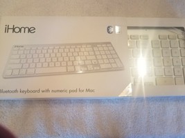 iHome Wireless Bluetooth Keyboard with Numeric Keypad for Mac IMAC-K130 ... - $87.88