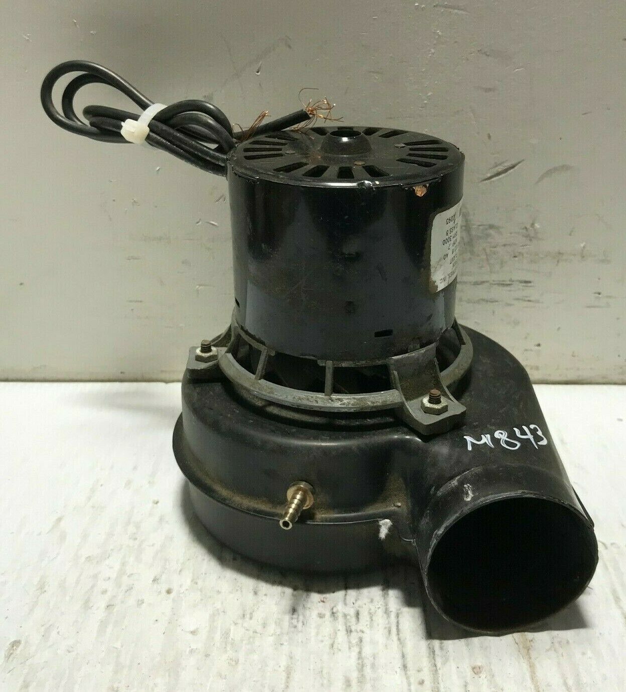 FASCO 7021-8657 Draft Inducer Blower Motor 20J8101 used FREE shipping #M843 - $46.66