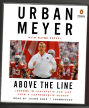 Above the Line audiobook, Urban Meyer - $15.00