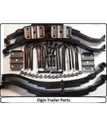 Trailer 7000 lb axle 3500 springs slipper suspension kit replace u-bolt 14k - $233.71