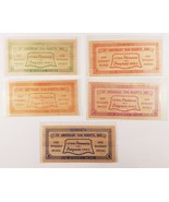 Marietta, OH 1963 175° Anniversario Un Nichel Di Legno Lotto Di 5 - $107.93 CAD