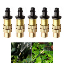 10/20/30pcs Micro Drip Watering Sprayer Lawn Garden Irrigation Sprinkler Brass N - £15.62 GBP+