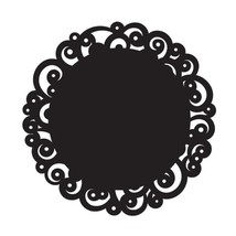 Wilton 12-inch Swirl Doily, Pack of 6, Black  - $23.00
