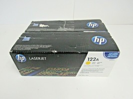 HP Lot of 2 Q3962A 122A Yellow Toner Cartridge for LaserJet 2550 2820 2840  29-1 - £51.57 GBP