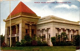 San Francisco California Golden Gate Park Museum Posted 1911 Antique Postcard - £5.87 GBP
