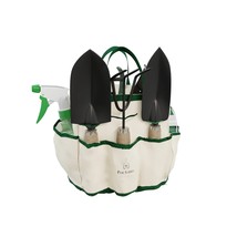 Pure Garden 8 Piece Garden Tote and Tool Set- Gardening Hand Tools and S... - £19.52 GBP