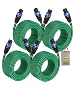 FAT TOAD Speakon to Speakon Speaker Cables 50FT (4-Pack) - DJ Pro Audio ... - €75,23 EUR