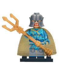 King Nereus DC Universe Aquaman Themed Minifigures Block Toy Gift - £2.35 GBP