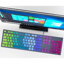 Keyboard Cover Skin For Dell Km636 Wireless/Kb216 Kb216P Kb216D Wired Ke... - £12.48 GBP