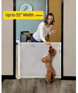 Dearlomum Retractable Baby/Pets/Safety Gate-33" Tall &amp; up to 55" Wide, B... - $34.94