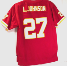 $12 Larry Johnson #27 K.C. Chiefs NFL Vintage 90s Youth AFC Red Jersey XL 18-20 - £7.78 GBP