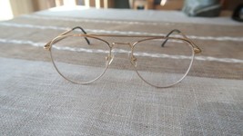 Firmoo Optical Gold Aviator Glasses Frames Only No Lenses FBOM1782 53-18... - £30.35 GBP