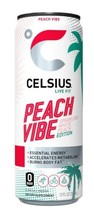 Celsius Live Fit Sparkling Peach Vibe Essential Energy Drink 12oz., 1 Si... - $221.47 MXN