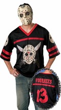 Friday The 13TH Jason Hockey Jersey Adult Halloween Costume Men&#39;s Size Standard - £24.43 GBP