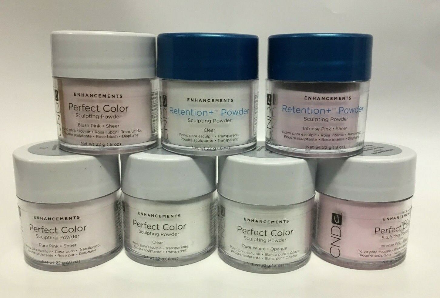 CND Perfect Color Powder &amp; or Retention+ Powder .8oz Choose Color Acryli... - $11.95+