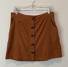 BDG Urban Outfitters Women&#39;s Corduroy Skirt Button Front Size Large - £16.53 GBP