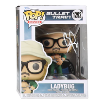 Brad Pitt Signed &quot;Bullet Train&quot; #1292 Ladybug Funko Pop! Vinyl Figure (Beckett) - £891.46 GBP