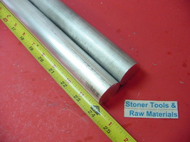 1 Pc Of 2 Pieces 1-1/4&quot; Aluminum 6061 Round Rod 24&quot; Long T6511 Solid Extruded Ba - $109.80