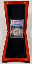 2011 Canada S$10 Maple Leaf Forever 1oz Silver Coin Graded by ANACS as SP-70 - £78.68 GBP