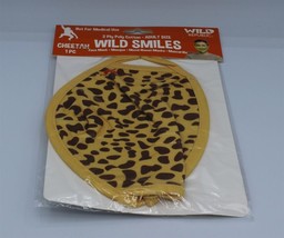 Adult Reusable Face Mask - 2 Ply Cotton - One Size - Cheetah - £6.04 GBP