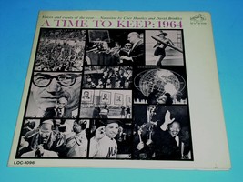 A Time To Keep 1964 Record Album Vinyl LP Huntley Brinkley RCA MONO - £27.93 GBP