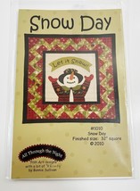 All Through The Night Quilt Pattern # 1010  Snow Day Folk Art Designs - $9.74